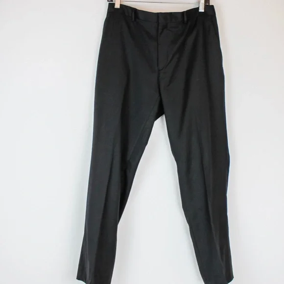 Men’s Jos. A. Bank Slim Fit Dress Pants | Black | Waist 32 - Picture 2 of 5